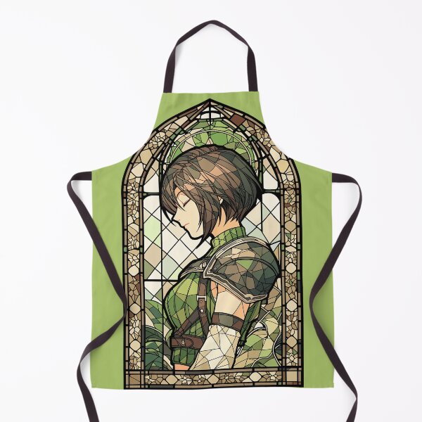 Item preview, Stained Glass Yuffie designed and sold by SchellStation.