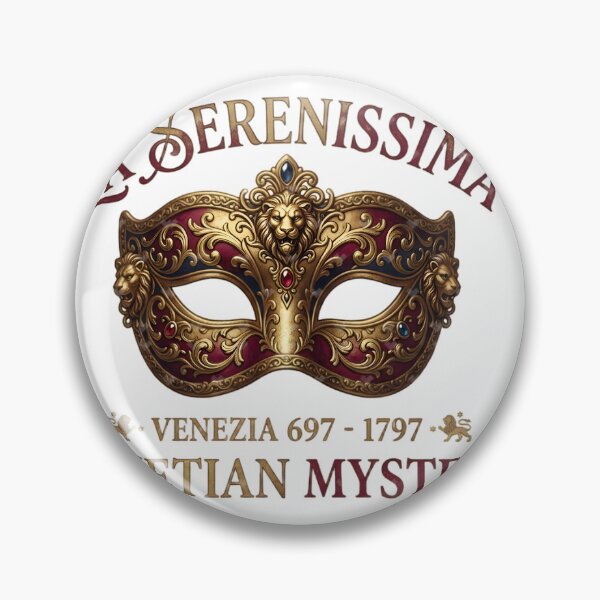 Item preview, Venetian Mystery: La Serenissima Gold Mask designed and sold by GreatPeopleMind.