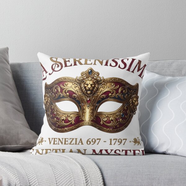 Item preview, Venetian Mystery: La Serenissima Gold Mask designed and sold by GreatPeopleMind.