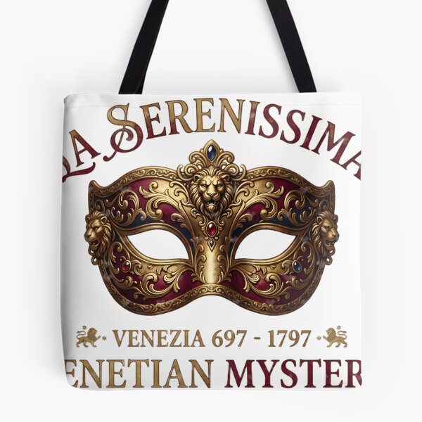 Item preview, Venetian Mystery: La Serenissima Gold Mask designed and sold by GreatPeopleMind.