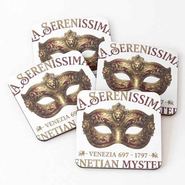 Item preview, Venetian Mystery: La Serenissima Gold Mask designed and sold by GreatPeopleMind.