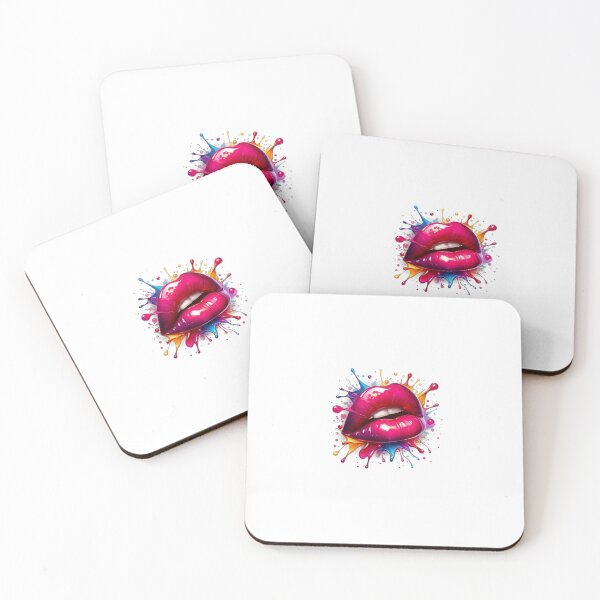 Item preview, Vivid Lip Splash Art designed and sold by Fantasyalogo.