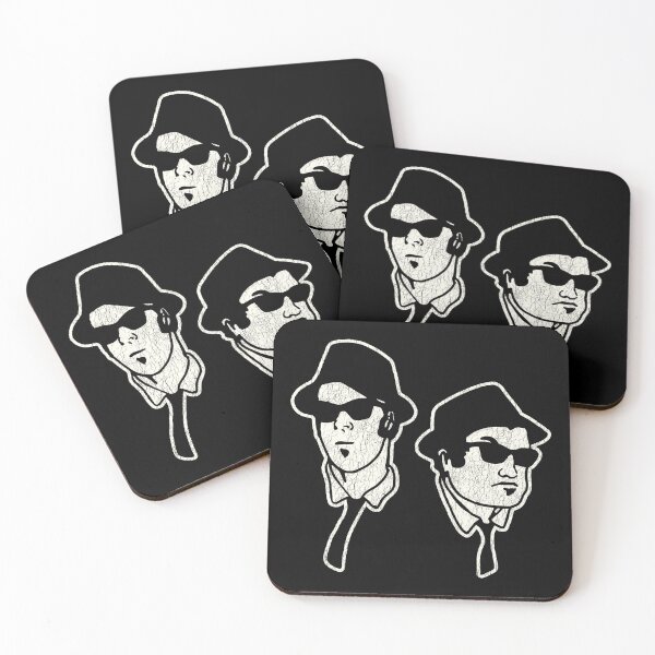 Item preview, The Blues Brothers - Jake and Elwood Silhouettes designed and sold by darklordpug.