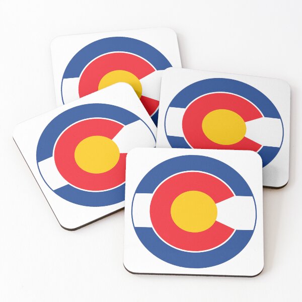 Item preview, Colorado Flag Circle Emblem designed and sold by darklordpug.