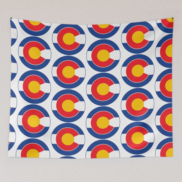 Item preview, Colorado Flag Circle Emblem designed and sold by darklordpug.
