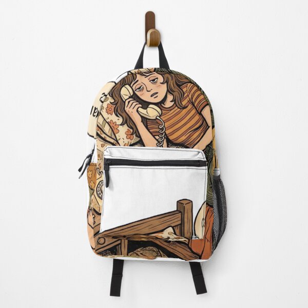 Item preview, Cancel Plans Please Vintage Cozy Introvert Girl 70s Retro Illustration designed and sold by urbinet.
