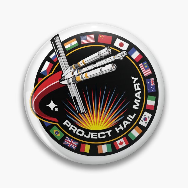 Artikelvorschau, Ave Maria Missionsabzeichen entworfen und verkauft von CargoHoldDesign.
