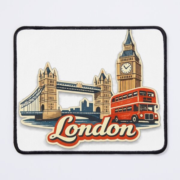 Item preview, London Retro Travel Design designed and sold by MIArt Studio.