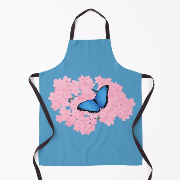 Item preview, Blue Morpho Butterfly on Cherry Blossoms designed and sold by Sophluffy.