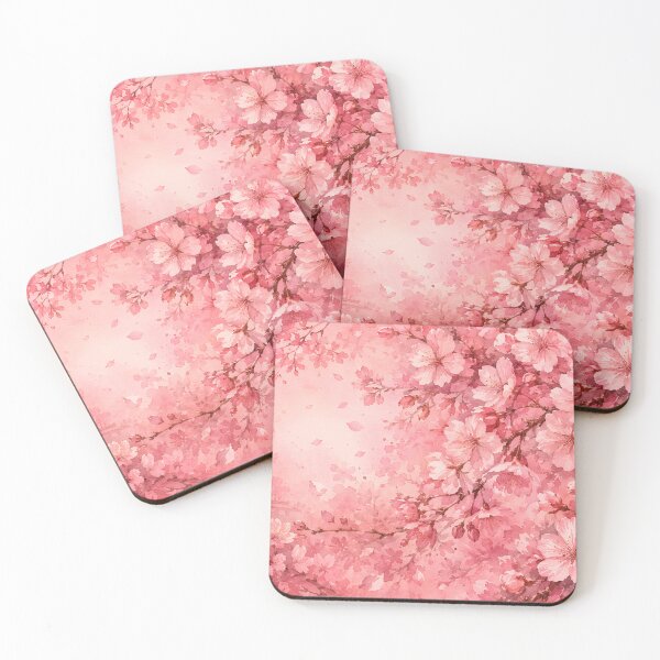 Item preview, Cherry Blossom Watercolor – Realistic Sakura Floral Pink Aesthetic Design designed and sold by PebsPebs.