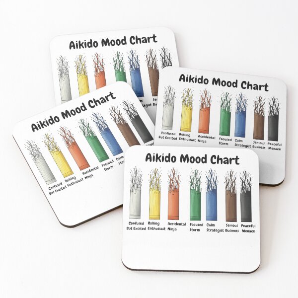 Item preview, Aikido Ranks II designed and sold by The Dotted Brush.