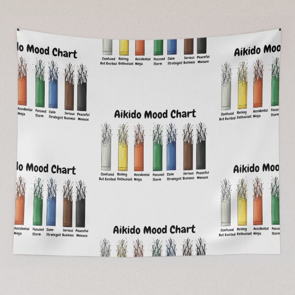 Item preview, Aikido Ranks II designed and sold by The Dotted Brush.