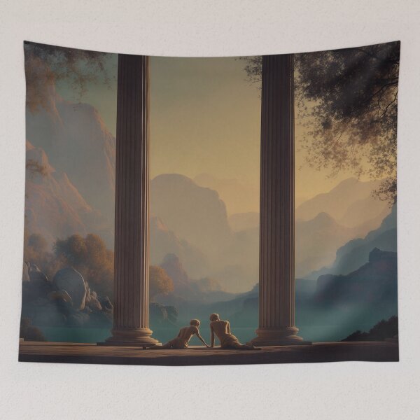Item preview, Sanctuary at the Edge of Eternity designed and sold by oanaunciuleanu.