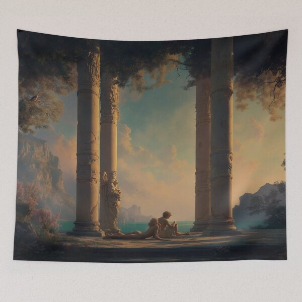 Item preview, Sanctuary at the Edge of Eternity designed and sold by oanaunciuleanu.