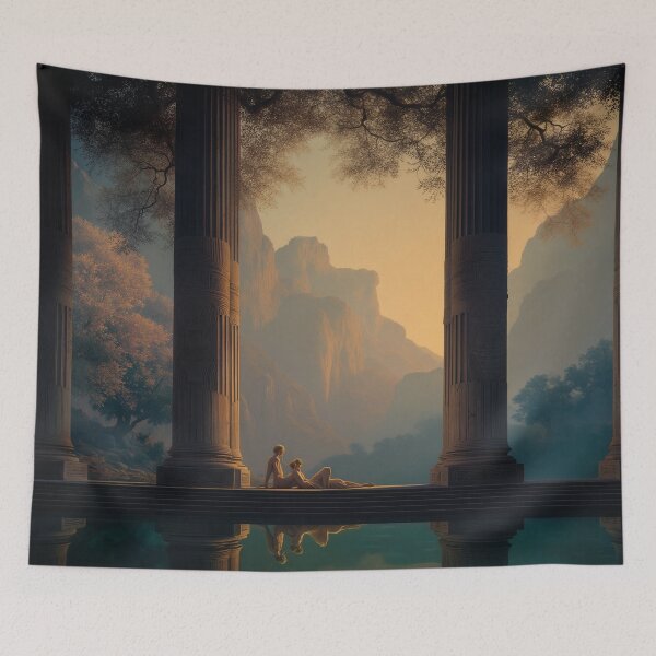 Item preview, Sanctuary at the Edge of Eternity designed and sold by oanaunciuleanu.
