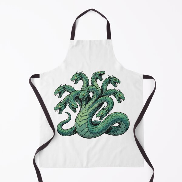 Item preview, Mythical hydra monster with multiple heads, Lernaean Hydra or Hydra of Lerna, designed and sold by Danler.