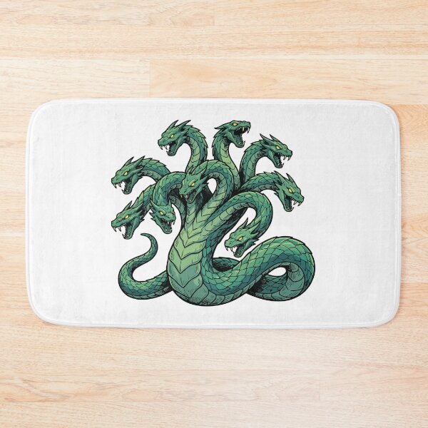 Item preview, Mythical hydra monster with multiple heads, Lernaean Hydra or Hydra of Lerna, designed and sold by Danler.