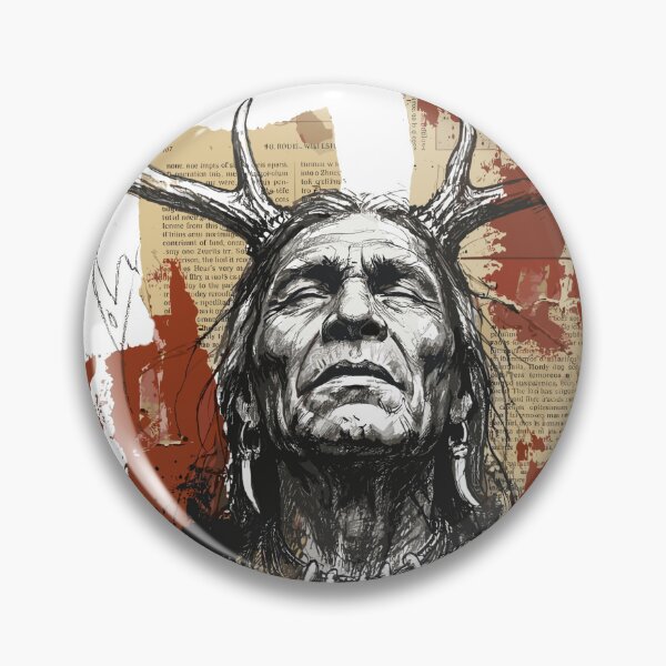 Item preview, The Ancestral Shaman of the Stone Age designed and sold by Honu2025.
