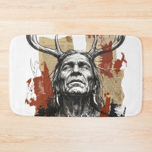 Item preview, The Ancestral Shaman of the Stone Age designed and sold by Honu2025.