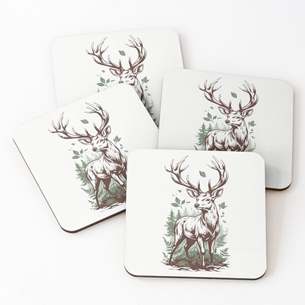 Item preview, Deer designed and sold by BigSmileWorks.