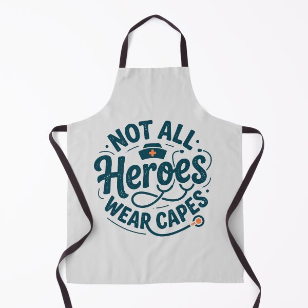 Item preview, Nurse Not All Heroes Wear Capes – Vintage Medical Typography Graphic Tee designed and sold by KiwyStudio.