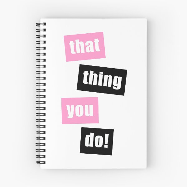 Item preview, That thing You Do Pink and Black designed and sold by Normbot2000.