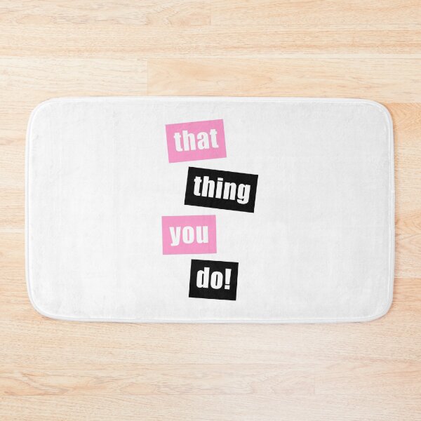 Item preview, That thing You Do Pink and Black designed and sold by Normbot2000.