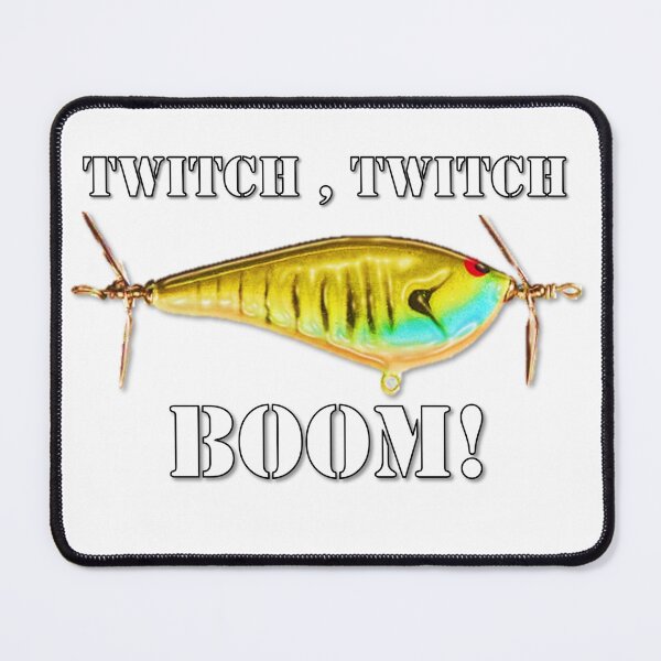 Item preview, prop bait white text designed and sold by FergFish.