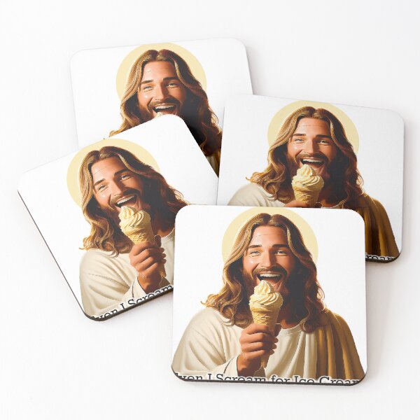 Item preview, JESUS LIKES ICE CREAM designed and sold by BIGPIX91011.