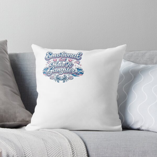 Item preview, Cancer Emotional But Make It Gangster Crab Zodiac designed and sold by BinAlgoPix.
