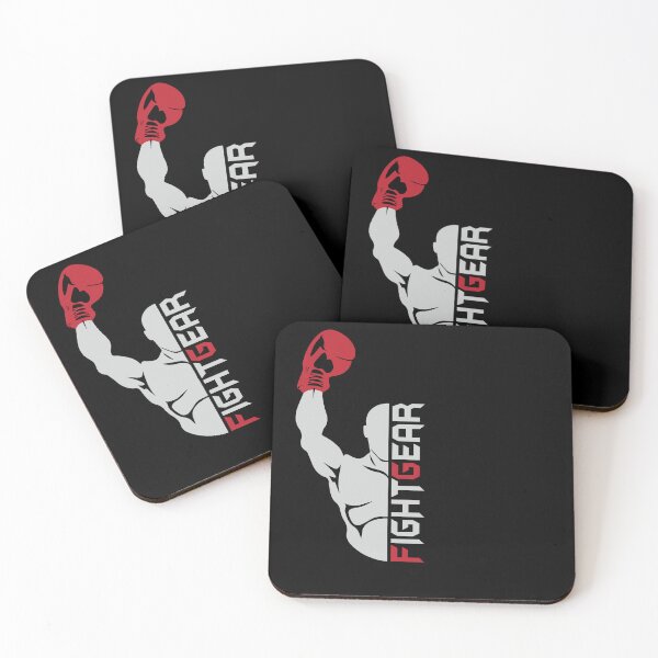 Item preview, Fighter Boxing Victory - Red Glove Champion Silhouette Design designed and sold by FightModeStudio.