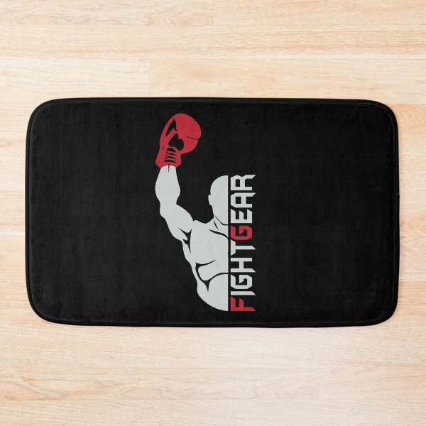 Item preview, Fighter Boxing Victory - Red Glove Champion Silhouette Design designed and sold by FightModeStudio.