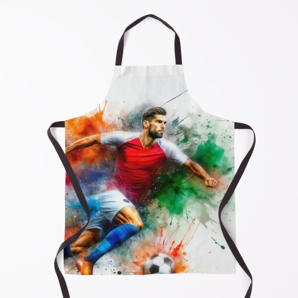 Item preview, Dynamic footballer in action designed and sold by paulrommer.