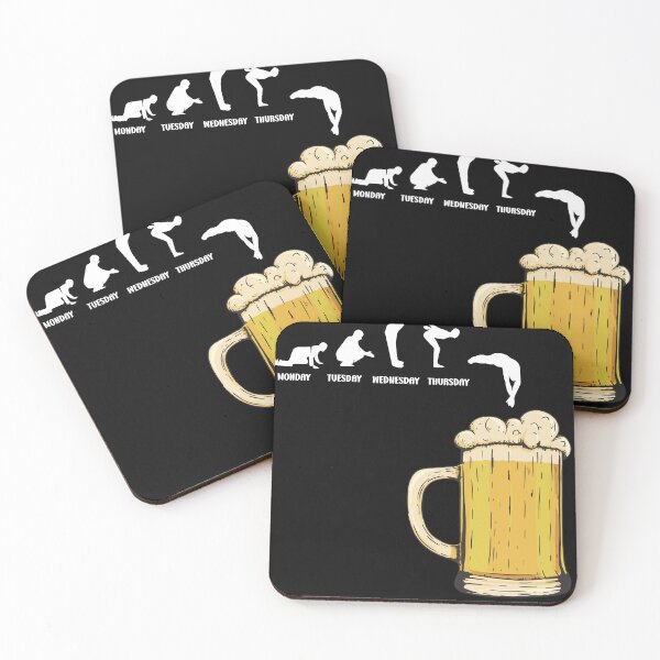 Item preview, Monday Tuesday Wednesday Thursday Friday Beer designed and sold by EichStore.