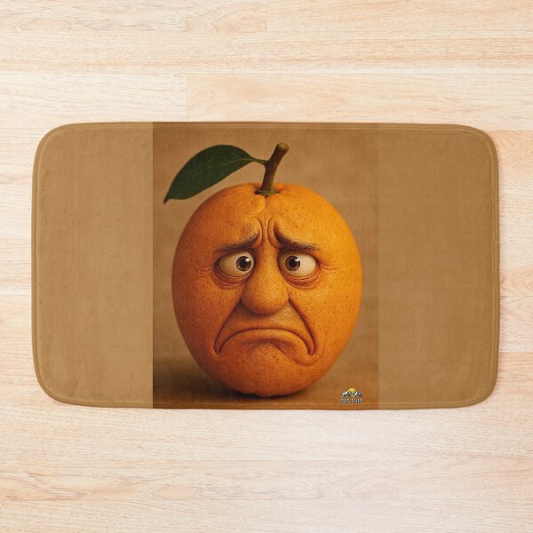 Item preview, Emotional Orange With Human Expression designed and sold by NOMISKISAW.