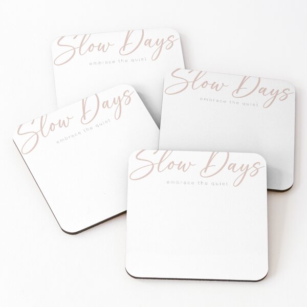 Item preview,  Slow Days – Embrace the Quiet | Minimalist Slow Living Design designed and sold by JA World - Art & Design.