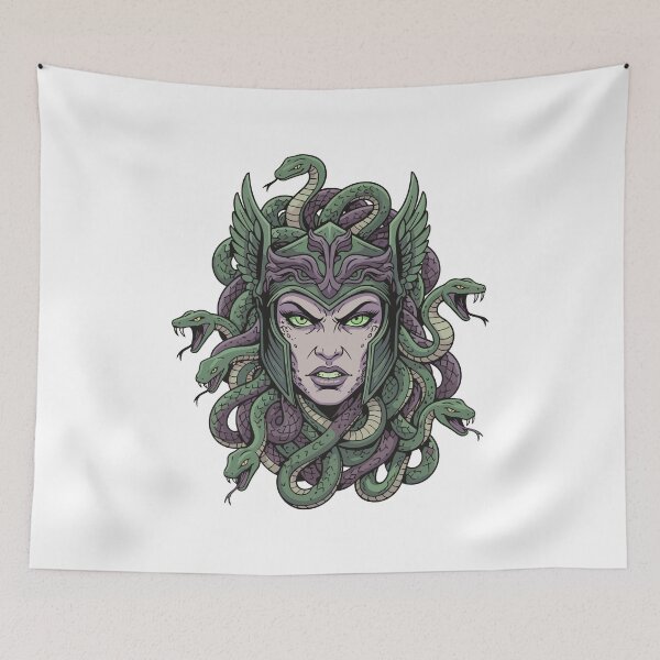 Item preview, Medusa the Mythical Creature With Hair of Snake, Gorgo or Gorgon designed and sold by Danler.