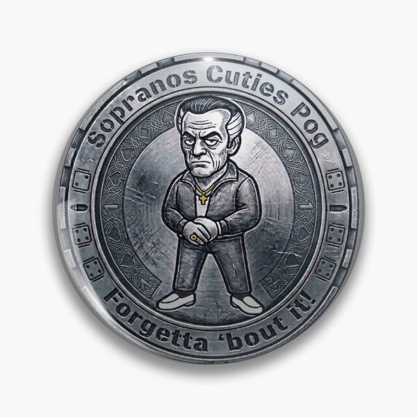 Item preview, Sopranos Cuties Poker Chip // Paulie [Walnuts] Edition designed and sold by CleverCulture.