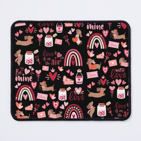 Item preview, Dachshund Lover Valentine Day Gift designed and sold by MyCozyCorner24.