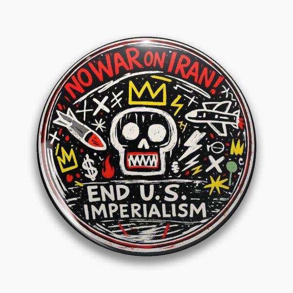 Item preview, No War on Iran! End U.S. Imperialism designed and sold by DIRTYDUNNZ.