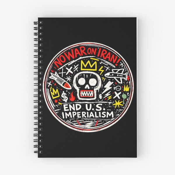 Item preview, No War on Iran! End U.S. Imperialism designed and sold by DIRTYDUNNZ.