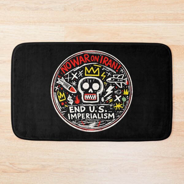 Item preview, No War on Iran! End U.S. Imperialism designed and sold by DIRTYDUNNZ.
