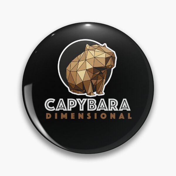 Artikelvorschau, Capybara Dimensional (Polygon-Logo) entworfen und verkauft von CapybaraDim.