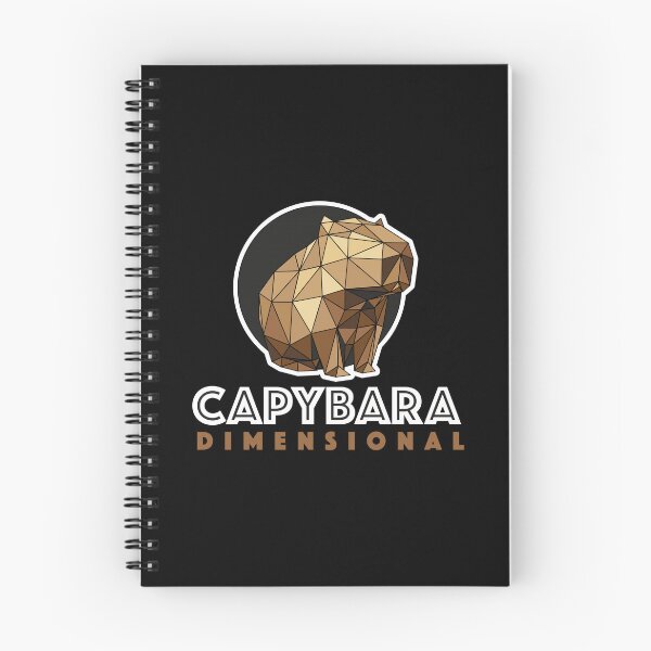 Item preview, Capybara Dimensional (polygon logo) designed and sold by CapybaraDim.