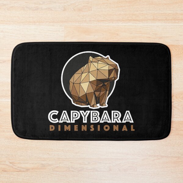 Item preview, Capybara Dimensional (polygon logo) designed and sold by CapybaraDim.