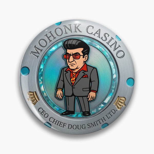 Item preview, CONSIGLIERE STATUS // Mohonk Casino Executive Chip [Silvio Edition] designed and sold by CleverCulture.