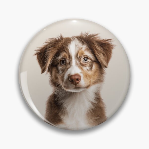 Item preview, Adorable Australian Shepherd Pup for Cute Australian Shepherd puppy lovers designed and sold by LazyOwlStore.