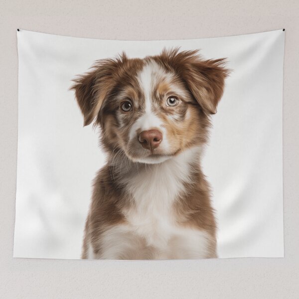 Item preview, Adorable Australian Shepherd Pup for Cute Australian Shepherd puppy lovers designed and sold by LazyOwlStore.