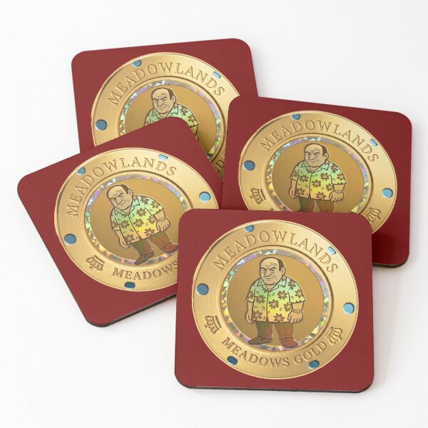Item preview, THE BOSS CUTIE POKER CHIP // Tony [Meadows Gold Edition] designed and sold by CleverCulture.