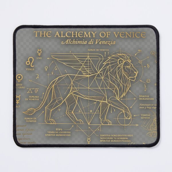 Item preview, Venetian Alchemy: The Golden Lion Diagram designed and sold by GreatPeopleMind.
